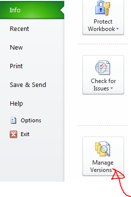Excel Tips - Recover file not saved 2