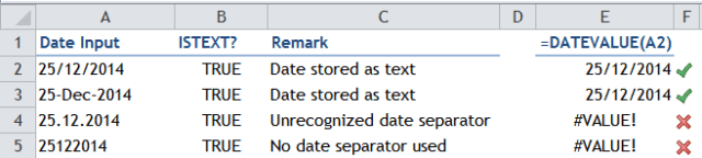Excel Tips - Fixing Dates 2