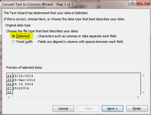 Excel Tips - Fixing Dates 5.2