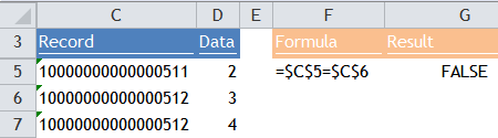 Excel Tips - Issues with 15 significant digits 4.1