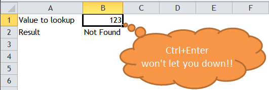 Excel Tips - Ctrl Enter 2