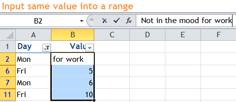 Excel Tips - Filter vs. Hidden 12