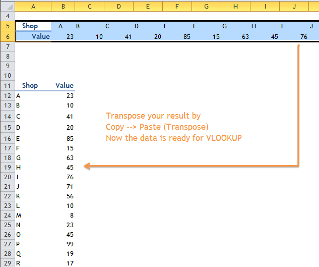 Excel Tips - Separate data by line break in cell 6
