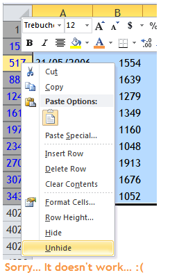 Excel Tips - Where is the filter icon 3