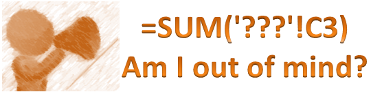 Excel Tips - Using Wildcard in referencing cell on other sheets