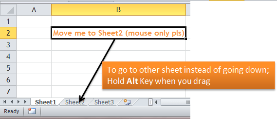 Excel Tips - Move cell to other sheets 2