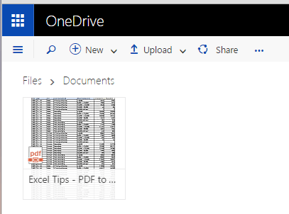 Excel Tips - PDF to Excel 5