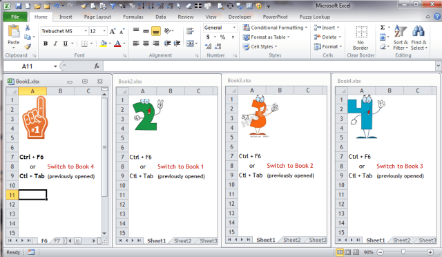 Excel Tips - Ctrl F6