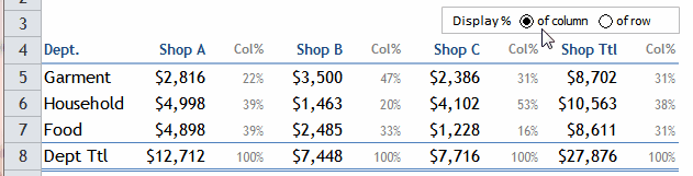 Show percentage Row or Column.gif