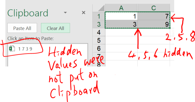 Excel Tip - Clipboard 9