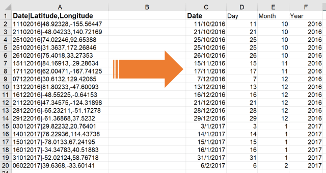 Excel Tips - Text to Columns 7