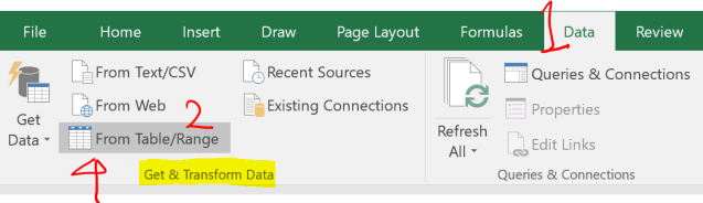 Excel Tips - Date format from text to number with PQ 1