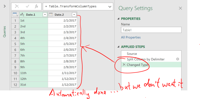 Excel Tips - Date format from text to number with PQ 4.1
