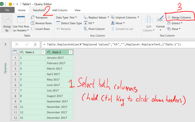 Excel Tips - Date format from text to number with PQ 6