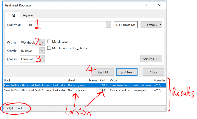 Excel Tip - Hide and Seek External Links3