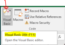 Excel Tip - VBA to veryhide sheets5