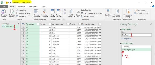 Excel Tip - Price Book with PQ2.1