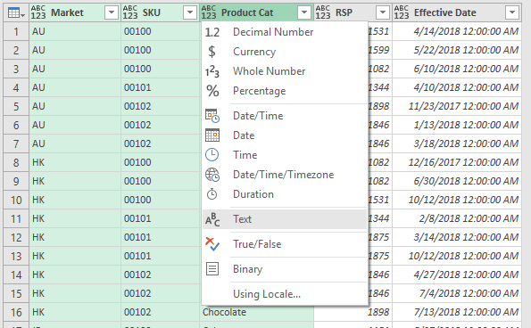 Excel Tip - Price Book with PQ2.3