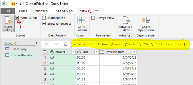 Excel Tip - Price Book with PQ3.3