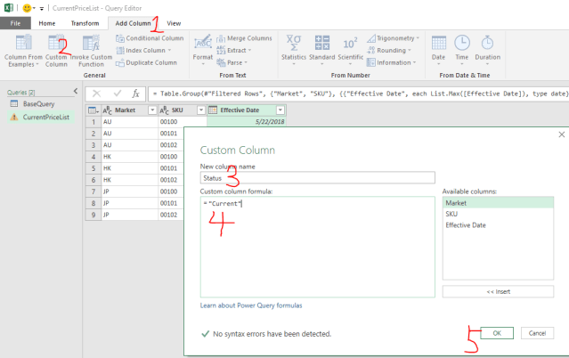 Excel Tip - Price Book with PQ4.3