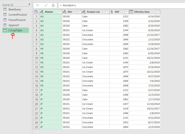 Excel Tip - Price Book with PQ7.1