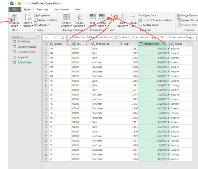 Excel Tip - Price Book with PQ7.8