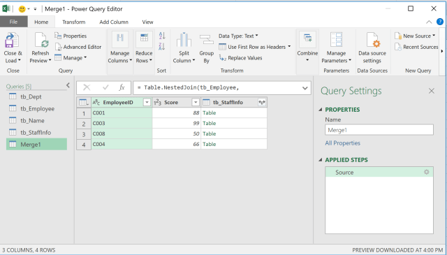 Excel Tip - Complicated vlookup with PQ3.2