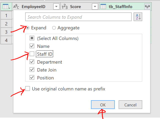 Excel Tip - Complicated vlookup with PQ3.4