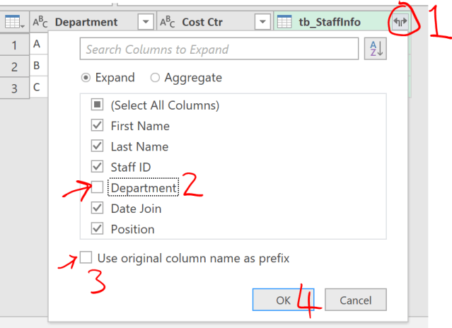 Excel Tip - Complicated vlookup with PQ6.3
