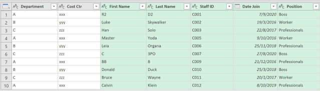 Excel Tip - Complicated vlookup with PQ6.4