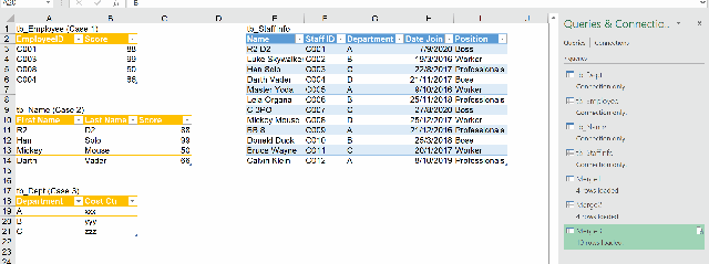Excel Tips - Complicated vlookup with PQ End