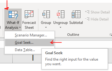 Excel Tips - Calculating CAGR with Goal Seek6