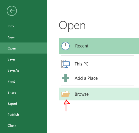 Excel Tip - Alternative to Pin Folder for Excel 2016_7