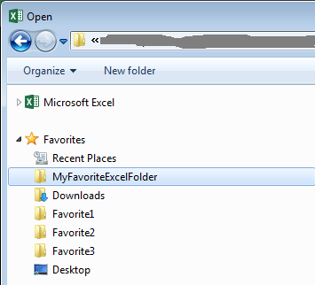 Excel Tip - Alternative to Pin Folder for Excel 2016_8