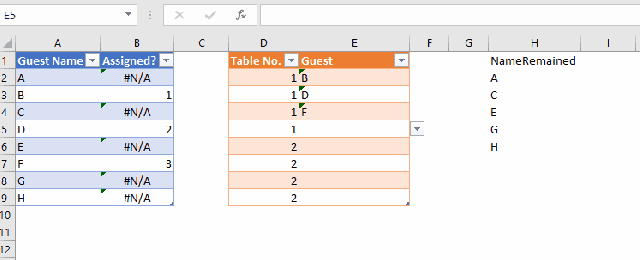 Excel Tips - Dynamic Shrinking List with Dynamic Arrays 8