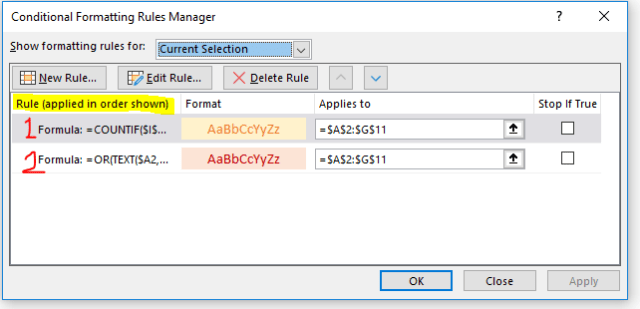 excel tip - highlight weekends and ph10