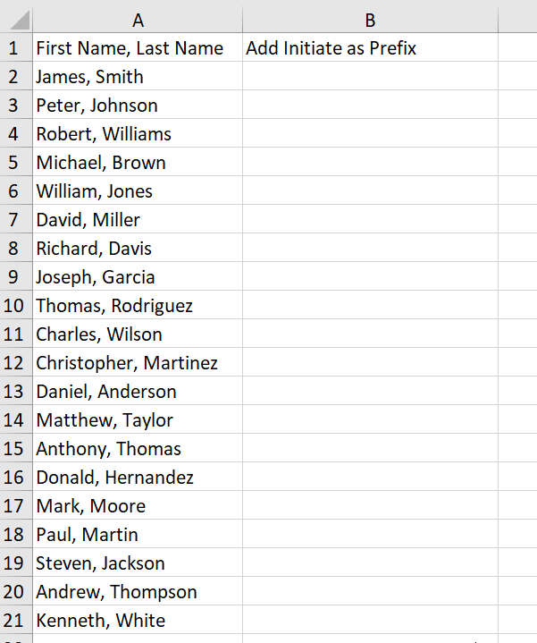 Excel Tip - Flash Fill 12
