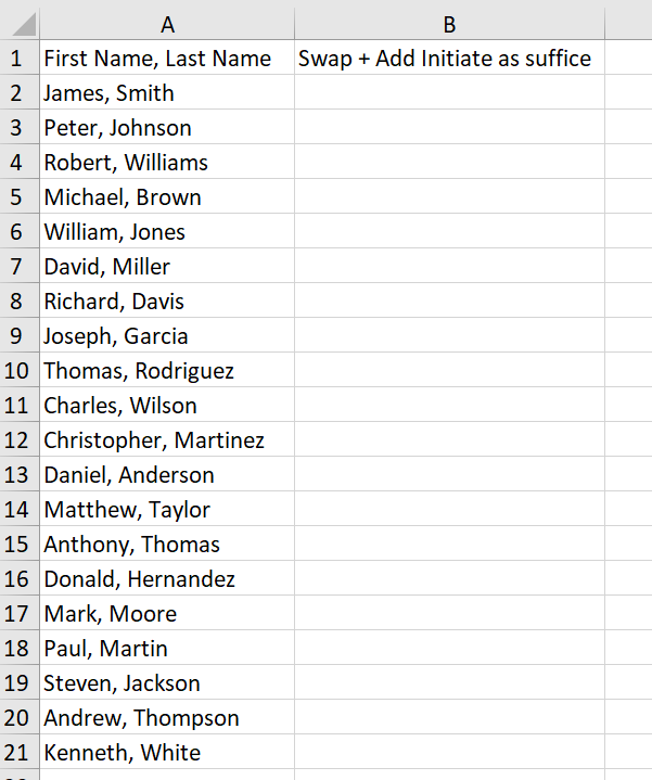 Excel Tip - Flash Fill 14