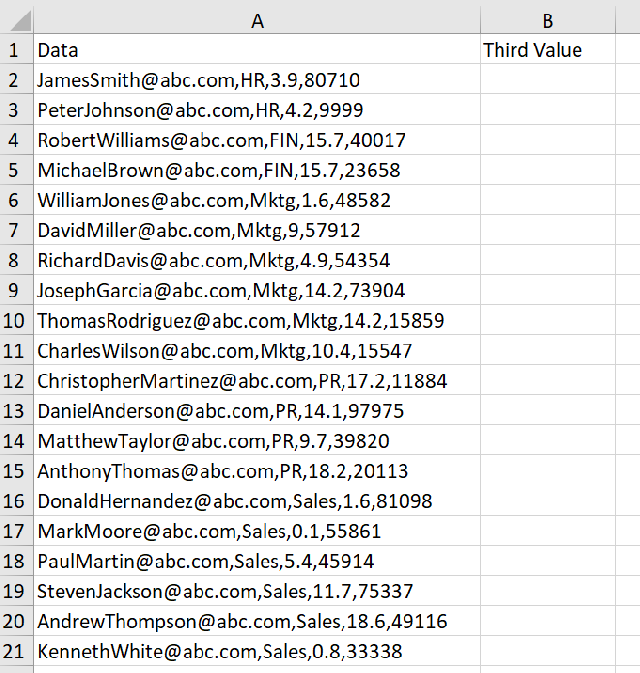 Excel Tip - Flash Fill 3