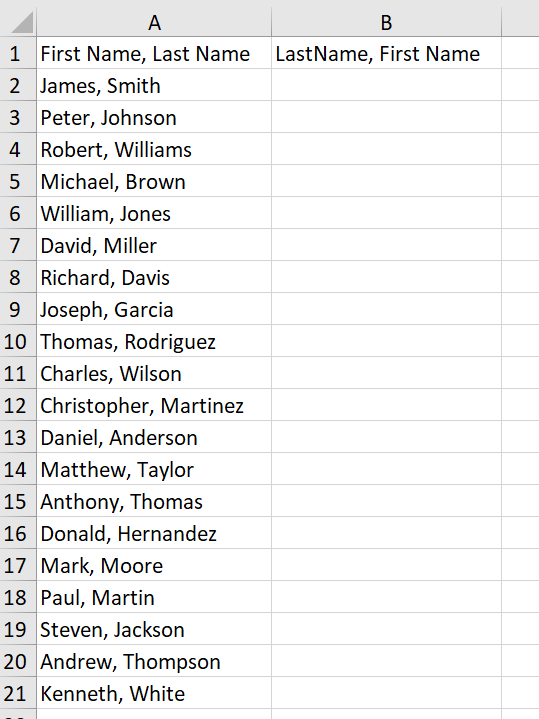 Excel Tip - Flash Fill 5