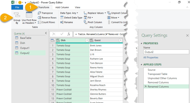 Excel tip - Power Query Challenge28