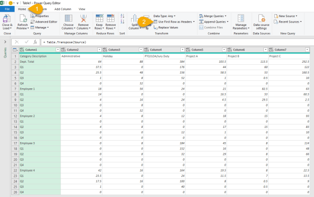 Excel Tip - Power Query Challenge by MrExcel4