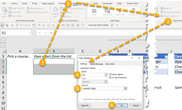 How to create a dependent dropdown list in #Excel | wmfexcel