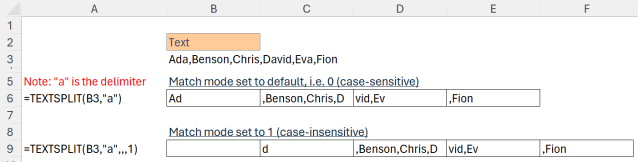 Split text with delimiter(s) into columns or rows and even table with ...